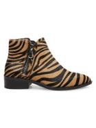 Steven By Steve Madden Hickory Animal-print Calf Hair Booties