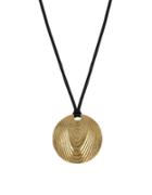 The Sak Textured Goldtone Pendant Necklace