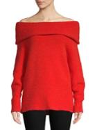 Cmeo Collective Opacity Distances Off-the-shoulder Pullover
