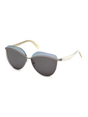 Emilio Pucci 60mm Cat Eye Sunglasses