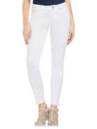 Vince Camuto Frayed Cuff Skinny Jeans