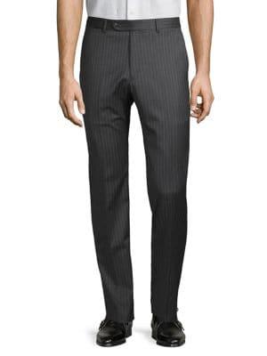Tommy Hilfiger Printed Wool Blend Pants