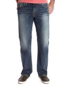Lucky Brand 361 Vintage Straight Mahongany Wash Jeans