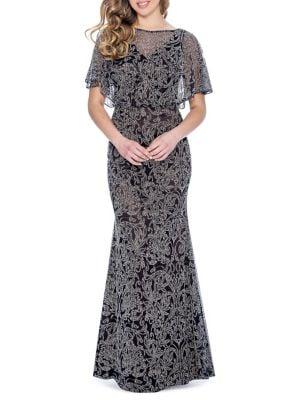 Decode 1.8 Caviar Beaded Mermaid Gown