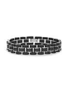 Lord & Taylor Stainless Steel Link Chain Bracelet