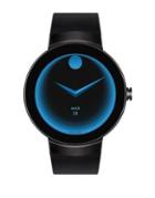 Movado Connect Bold Motion Black Silicone Strap Smart Watch