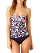 Anne Cole Floral Bandeau Tankini