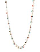 Lonna & Lilly Goldtone And Multi Color Shaky Bead Necklace