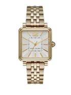 Marc Jacobs Vic Goldtone Stainless Steel Bracelet Watch