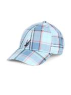 Nautica Plaid Cotton Baseball Cap