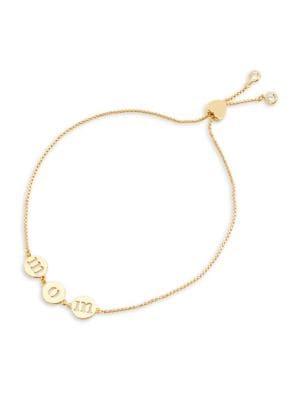 Kate Spade New York Mom Knows Best Crystal Chain Bracelet