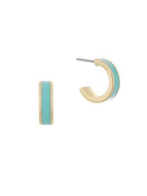 Laundry By Shelli Segal Small Hoop Earrings