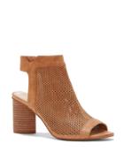 Vince Camuto Jaykayla Perforated Suede Sandals