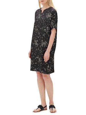 Lafayette 148 New York Thoren Silk Tunic Dress