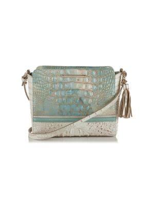 Brahmin Schulz Carrie Leather Crossbody Bag