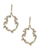 Lonna & Lilly Crystal Leaf Drop Earrings