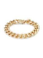 Design Lab Curb-link Gold-plated Bracelet