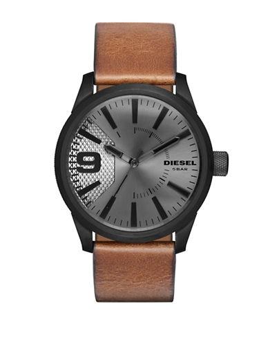 Diesel Leather-strap Watch