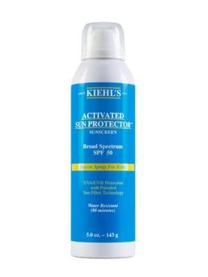 Kiehl's Since Activated Sun Protector Spray Lotion For Body Spf 50