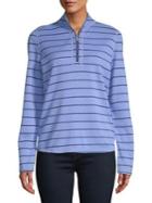 Tommy Bahama Striped Long-sleeve Top