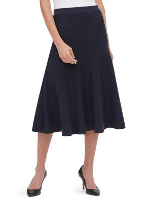 Tommy Hilfiger Knit Trumpet Skirt