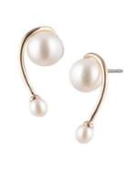 Carolee Eva 4-8mm Pearl Drop Earrings