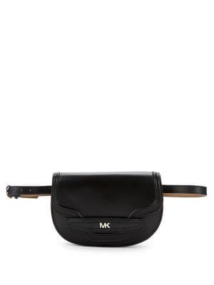 Michael Michael Kors Bombe Belt Leather Bag