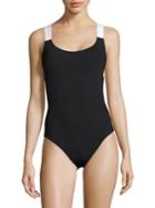 Calvin Klein Strappy Back One-piece Swimsuit