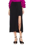 Vince Camuto Topic Heat Front Twist Maxi Skirt