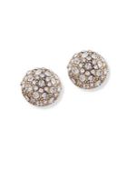 Jenny Packham Crystal-embellished Round Stud Earrings