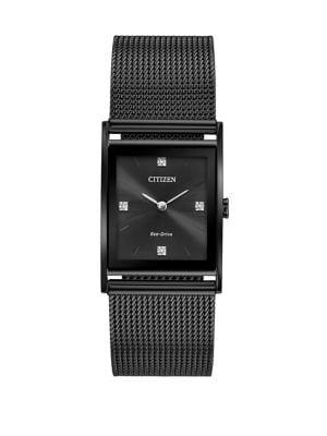 Citizen Axiom Eco-drive Rectangular Watch