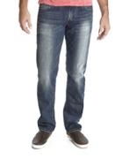 Lucky Brand 221 Original Straight Blue Gold Wash Jeans