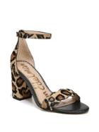 Sam Edelman Odila Leopard-print Calf Hair Sandals
