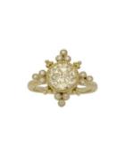 Ripka Angelica Canary Crystal And 14k Yellow Gold Ring
