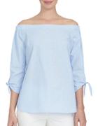 Cece By Cynthia Steffe Spring Meadow Off-the-shoulder Top