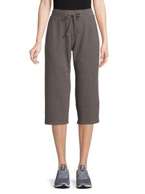 Copper Fit Pro Cropped Wide-leg Lounge Pants