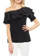 Vince Camuto Ruffle-trimmed Blouse
