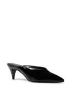 Michael Michael Kors Cambria Patent Leather Heeled Mules