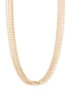 Design Lab Lord & Taylor Four-row Ball Chain Necklace