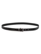 Kate Spade New York Metallic Snakeskin Leather Belt