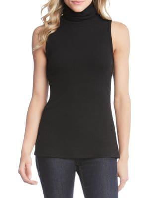 Karen Kane Sleeveless Turtleneck Top