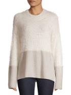 Design Lab Plush Two-tone Sweater