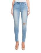 Jordache Legacy Hannah Whiskered Faded Jeans