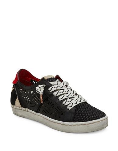Dolce Vita Zpunk Lace-up Leather Sneakers