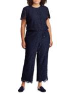 Lauren Ralph Lauren Plus Short-sleeve Lace Jumpsuit