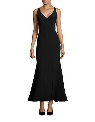 Xscape Petite Embellished Trumpet Gown