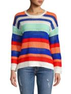 Context Striped Dropped-shoulder Sweater