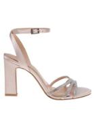 Jewel Badgley Mischka Sparkle Embellished Heeled Sandals