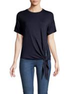 Vero Moda Tie Hem T-shirt