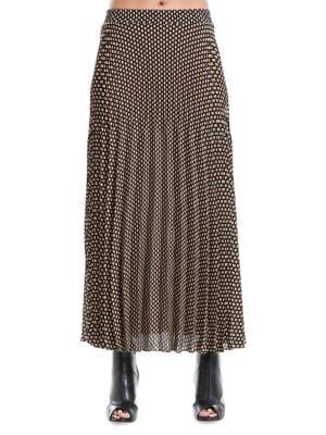 Max Studio Geometric-print Maxi Skirt